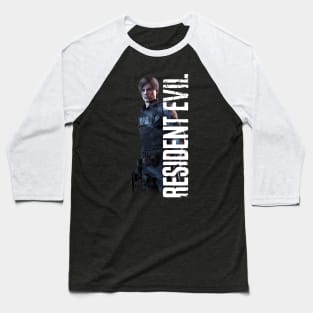 Resdent Evil 2 - leon v2 Baseball T-Shirt